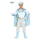 COSTUME CARNEVALE PRINCIPE AZZURRO TG L ADULTI VESTITO COMPLE.CAPPELLO//TUNICA E MANTELLO/CINTURA/PANTALONI NO ACCESSORI