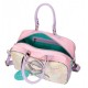 BORSA DA VIAGGIO LOST IN MUSIC GORJUSS SANTORO LONDON ORIGINAL 37X25X15CM ROSA/LILLA SFUM.IDEALE PER PISCINA E PALESTRA