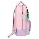 ZAINO SCUOLA LAVORO E TEMPO LIBERO LOST IN MUSIC GORJUSS SANTORO LONDON ORIGINAL 29X40X13CM ROSA/LILLA SFUM.100%PU