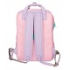 ZAINO SCUOLA LAVORO E TEMPO LIBERO LOST IN MUSIC GORJUSS SANTORO LONDON ORIGINAL 29X40X13CM ROSA/LILLA SFUM.100%PU