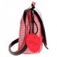 TRACOLLA CON PATTINA GORJUSS TIME TO FLY SANTORO LONDON 23X20,5X8CM 1 ZIP+2TASCHE EST 1 INT.CON ZIP100%PU ECOPELLE