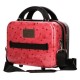 BEAUTY ABS RIGIDO CON TRACOLLA GORJUSS THE BLACK STAR SANTORO LONDON ORIGINAL 29X21X15CM INTERNO ORGANIZZATO E SPECCHIO