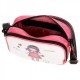 BORSA CON TRACOLLA GORJUSS TIME TO FLY SANTORO LONDON 23X17X8CM 2 ZIP+ 1 TASCA EST 1 INT.CON ZIP+ PORTCELLULARE 100%PU