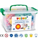 MOROCOLOR SET EASYDO PASTA PER MODELLARE 8 PEZZI X 100GR.PIU FORMINE ABC PIU TOVAGLIETTA PRODOTTO SENZA GLUTINE