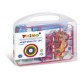 MOROCOLOR EASYDO" GIRL PASTA PER MODELLARE 5 PANETTI,1 SAGOMA BAMBINA,6 ACCESSORI,1 TOVAGLIETTA-SENZA GLUTENE