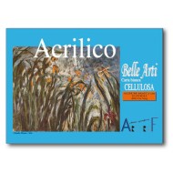 ALBUM ARTGRAF 33X48CM.15 FOGLI 340GR/MQ. CON ANGOLI CARTA BIANCA COTONE ADATTO PITTURA ACQUARELLO BELLE ARTI