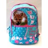 PROMO SCHOOL PACK WWF FLOWERS ZAINO ORGANIZZATO + ASTUCCIO 3 ZIP SCUOLA FRIXION/GIOTTO/TRATTO DA PANINI SCUOLA ITALY