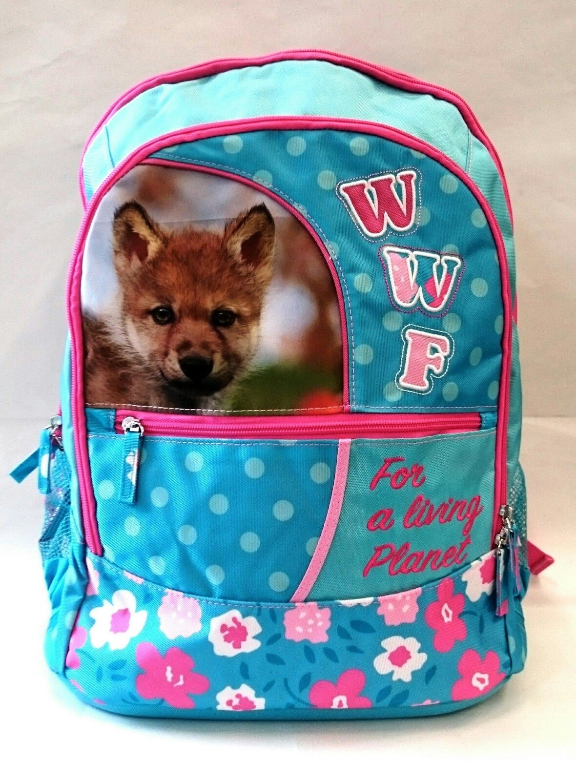 PROMO SCHOOL PACK WWF FLOWERS ZAINO ORGANIZZATO + ASTUCCIO 3 ZIP SCUOLA  FRIXION/GIOTTO/TRATTO DA PANINI SCUOLA ITALY - Parole e Pensieri