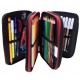 ASTUCCIO CORREDO 3 ZIP SCUOLA AC MILAN PRODOTTO UFFICIALE INTERNO 41 PZ. FRIXION/GIOTTO/TRATTO/LYRA PANINI SCUOLA ITALY