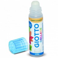 GIOTTO COLLAGE COLLA LIQUIDA TRASPARENTE CON SPUGNETTA EASY E CLEAN 40GR - SENZA SOLVENTE FILA