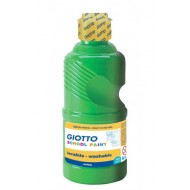 GIOTTO TEMPERA PRONTA FLACONE 250ML. SUPER LAVABILE EXTRA QUALITY COLORE VERDE