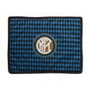 TOVAGLIETTA AMERICANA FC INTERNAZIONALE 45X35CM 100% COTONE NERO DA UN LATO BIANCO TRAPUNTATO DALL" ALTRO PROD.UFFICIALE