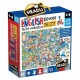 VALIGETTA EASY ENGLISH 100 WORDS MY FIRST VOCABULARY ON THE CITY LARGE PUZZLE 108PZ 108 ADD.STICKERS HEADU MADE IN ITALY