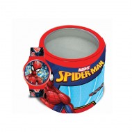 OROLOGIO DA POLSO ANALOGICO SPIDERMAN MARVEL ORIGINAL CON SCATOLA IN LATTA