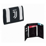 PORTAFOGLIO VELCRO A STRAPPO 12,5X18,5XCM FC JUVENTUS CON PORTA CARTE CRED.PRODOTTO UFFICIALE DISTRIBUITO DA SEVEN ITALY