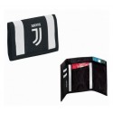 PORTAFOGLIO VELCRO A STRAPPO 12,5X18,5XCM FC JUVENTUS CON PORTA CARTE CRED.PRODOTTO UFFICIALE DISTRIBUITO DA SEVEN ITALY