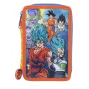 ASTUCCIO TRIPLO DRAGON BALL GIOCHI PREZIOSI ORIGINALE 3 CERNIERE COMPLETO DI 44 PEZZI