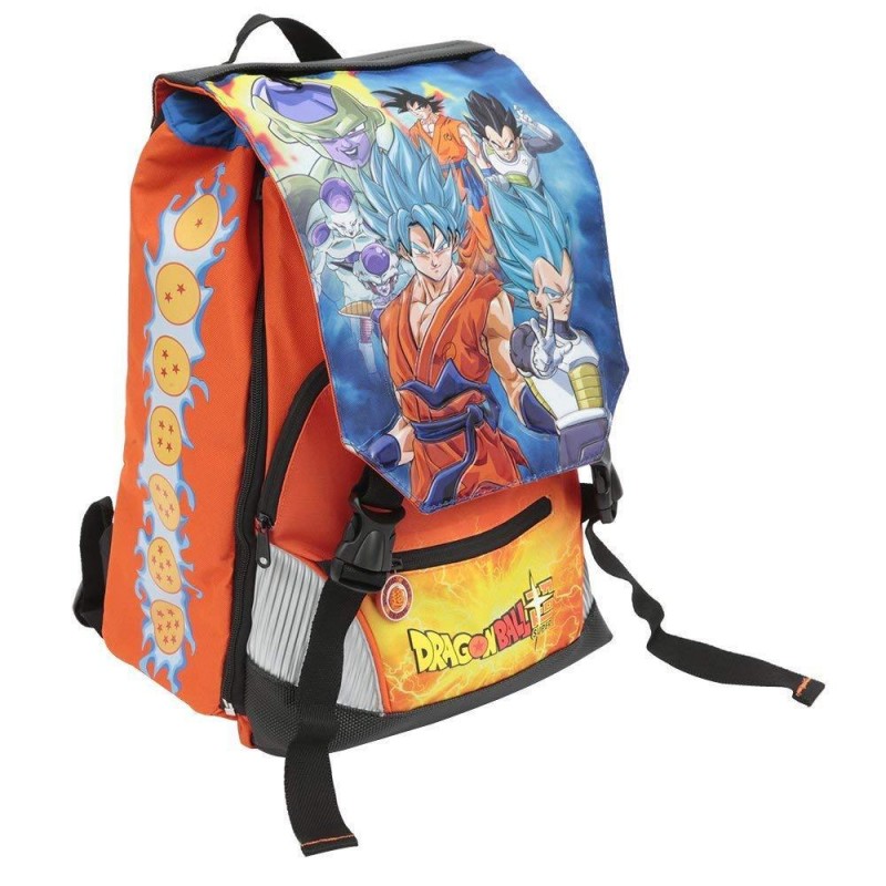 ZAINO ESTENSIBILE DRAGON BALL GIOCHI PREZIOSI ORIGINALE SCUOLA