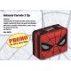 SCHOOL PACK ZAINO ESTENSIBILE 43X29X13CM SPIDERMAN CON LUCI +ASTUCCIO 3 ZIP 41PZ.INTE.FRIXION/GIOTTO/TRATTO.PANINI ITALY