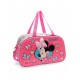 BORSONE MINNIE HAPPIE HELPERSDISNEY CON TRACOLLA PER PALESTRA/PISCINA/VIAGGIO TEMPO LIBERO 44X25X22CM DISEGNO A RILIEVO