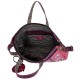 BORSA CON TRACOLLA GORJUSS SANTORO SUGAR & SPICE LONDON ORIGINAL IN SIMILPELLE CON ZIP 39X28X6,5CM 2 TASCHE+ 2 CON ZIP