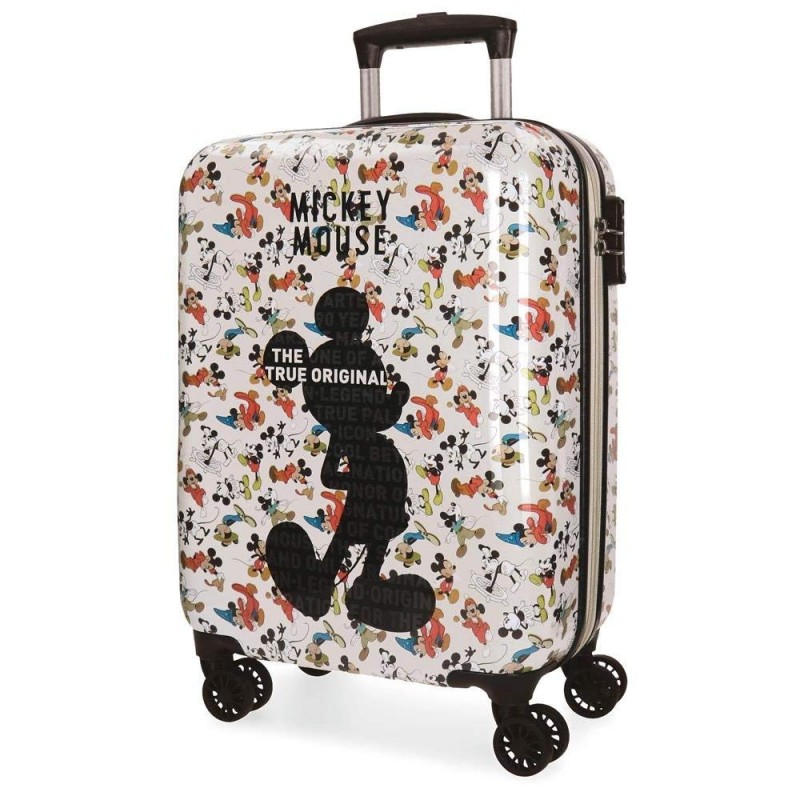 Trolley Rigido 55cm Disney Topolino ABS 4 Ruote e Manico Bagaglio a Mano  Bambino Ingrosso24online Prezzi all'ingrosso b2b