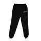 PANTALONE TUTA FC JUVENTUS LINEA KID 2 TASCHE 14 ANNI 250GR.100%COTONE NERO STAMPA BIANCA SU TASCA PRODOTTO UFFICIALE