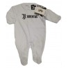 TUTINA INTERLOCK BIANCA NEONATO TG3/6 MESI FC JUVENTUS 200GR100% COTONE CON BOTTONI PROD.UFFICIALE DIS.DA JUVE.FC ITALY