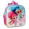 ZAINETTO ASILO SHIMMER & SHINE TWINSIES ORIGINAL NICKELODEON FUCSIA 23X25X10 CM DISEGNO A RILIEVO JOUMMA BAGS ESPANA