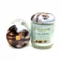 CANDELA IN VETRO HEARTH & HOME 110GR. DURATA 30 ORE FOSCHIA DELL ALBA