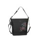 BORSA SHOPPING CON TRACOLLA LALA PEPE JEANS LONDON 28X32X14CM NERA 1 ZIP TASCA CON ZIP ESTERNA + 1 INTERNA.100%PU