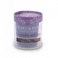 CANDELA PROFUMATA HEARTH & HOME 53 GR. DURATA 15 ORE LAVANDA E SALVIA