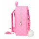 ZAINETTO BARBIE FASHION UNICORNO ROSA 23X32X10CM UTILE PER SCUOLA GITE E VIAGGI VARI DECORAZIONI A RILIEVO100% MICROFIBR