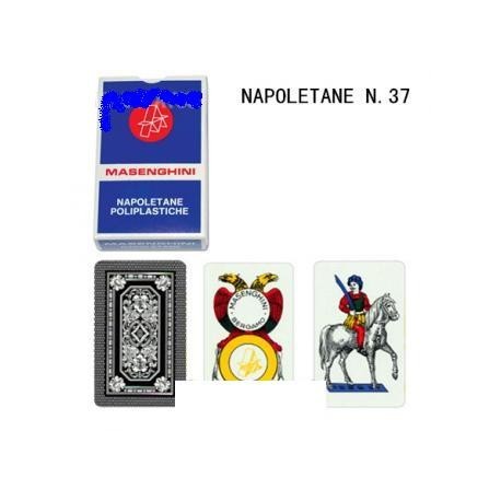 CARTE NAPOLETANE MASENGHINI PLASTIFICATE TELATE