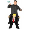 COSTUME CARNEVALE IMITAZIONI PRESIDENTI KIM JONG SU TRUMP CAMICIA E PANTALONI TG.L PER TRAVESTIMENTI SCHERZOSI NO ACCESS