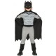 COSTUME SUPEREROE BABY3/4 ANNI VESTITO TUTA E CAPUCCIO CON MANTELLO PER TRAVESTIM.DI CARNEVALE A TEMA BATMAN NO ACCESS.