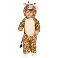 COSTUME CARNEVALE GIRAFFA BAMBINI 6/12 MESI VESTITO COMPLETO DI TUTONE/CAPUCCIO/CODA COD 85991 GUIRCA 8434077859919