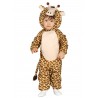 COSTUME CARNEVALE GIRAFFA BAMBINI 12/24 MESI VESTITO COMPLETO DI TUTONE/CAPUCCIO/CODA COD 85992 GUIRCA 8434077859926