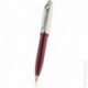 PENNA A SFERA SHEAFFER 100 ROSSA FIN.ARGENTATE