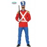 COSTUME CARNEVALE SOLDATO SOLDATINO SCHIACCIANOCI TG.L 52/54 VESTITO COMPL.GIACCA/PANTAL/CAPPELL/CINTURA NO ACCESSORI