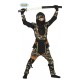 VESTITO CARNEVALE NINJA 5/6 ANNI