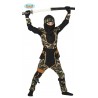 VESTITO CARNEVALE NINJA 5/6 ANNI