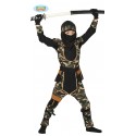 VESTITO CARNEVALE NINJA 7/9 ANNI