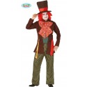 COSTUME CARNEVALE CAPPELLAIO MATTO TG.M48/50CAPPELLO/CRAVATTA/GIACCA/PANTALO.ALICE NEL PAESE DELLE MERAVIGLIE NO ACCESS.