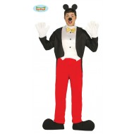 COSTUME CARNEVALE TOPOLINO VESTITO TG.L CERCH/GIACCA/PANTAL./PETT.PAPION/NASO X TRAVESTIMENTI A TEMA MICKEY M. NO ACCESS