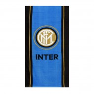 TELO MARE FC INTERNAZIONALE 70X140CM IN SPUGNA LEGGERA 100% COTONE ARTICOLI DA MARE E DA PISCINA PRODOTTO UFFICIALE HERM