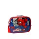 CARTELLA CON COTRACOLLA SCUOLA E CATECHISMO SPIDERMAN ULTIMATE COMIC MARVEL 38X28X7CM STAMPA A RILIEVO 70%MICROF 30% PVC