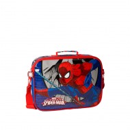 CARTELLA CON COTRACOLLA SCUOLA E CATECHISMO SPIDERMAN ULTIMATE COMIC MARVEL 38X28X7CM STAMPA A RILIEVO 70%MICROF 30% PVC