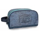 BEAUTY DA VIAGGIO PEPE JEANS LONDON PIERCE 26X16X12CM 2 ZIP 1 TASCHE +1 POLIESTER 100%