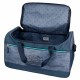 BORSA DA VIAGGIO PIERCE PEPE JEANS LONDON BLU CON TRACOLLA IDEALE PER PALESTRA E PISCINA 52X29X29CM 100% POLIESTERE